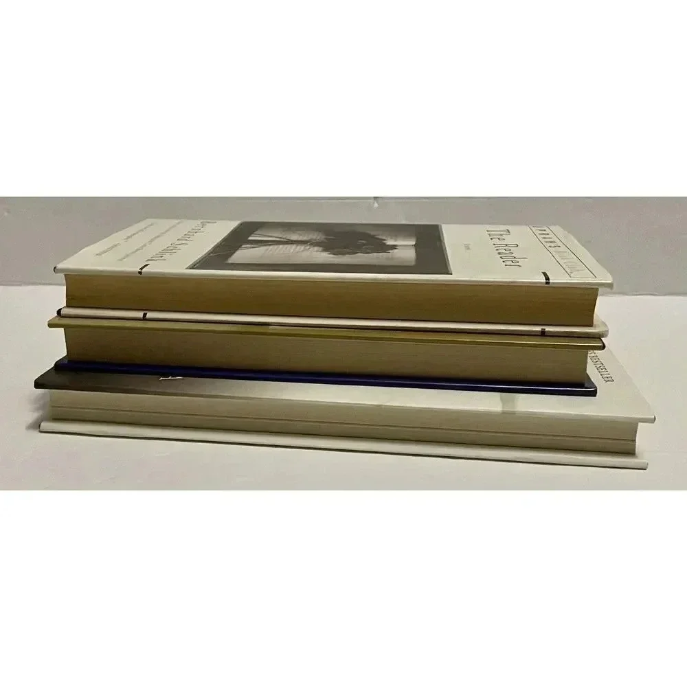 Lot of 3 Fiction & Biographic Hardcover Popular Books See Description For Titles